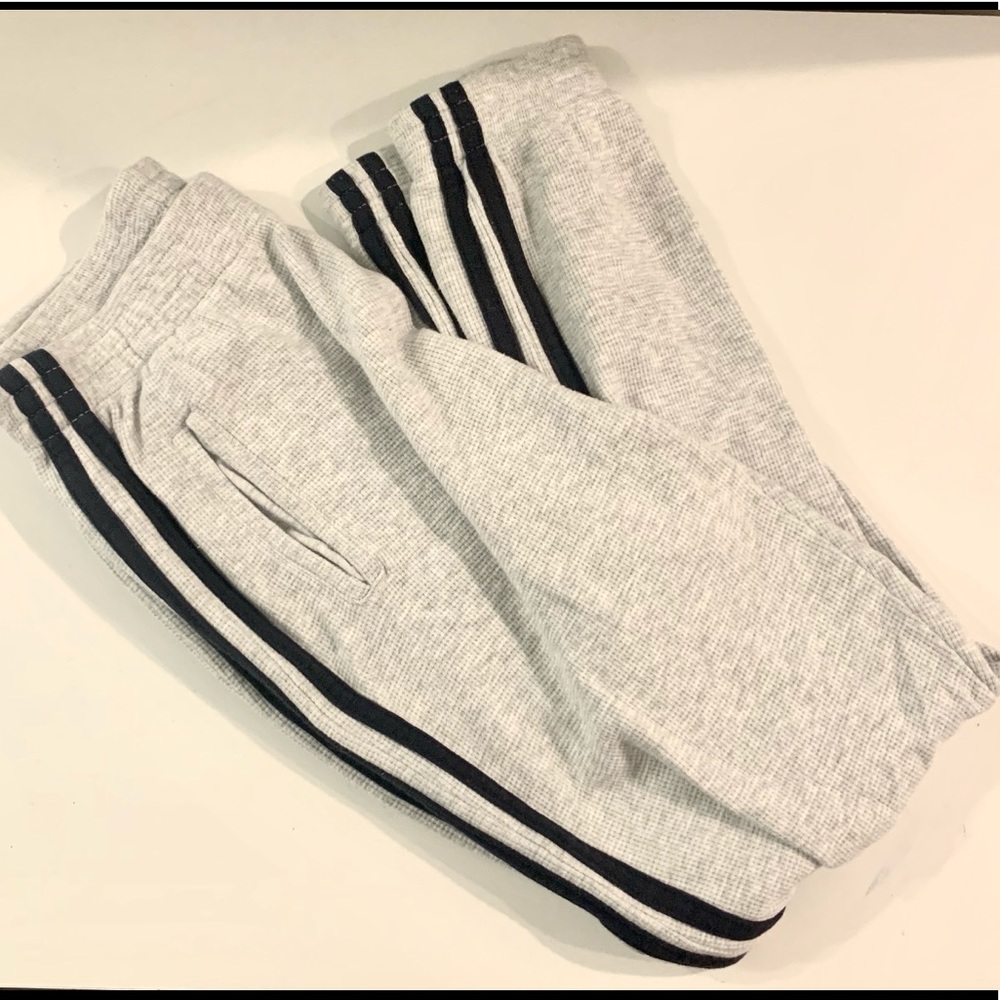 Striped Grey Sweats